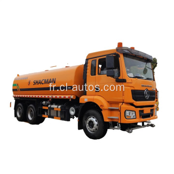 Shacman 6x4 20cbm 20mt camion de gicleurs d&#39;eau